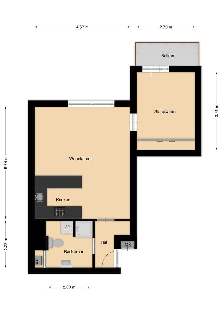 Foto 14 van Vulcanushof 63-C