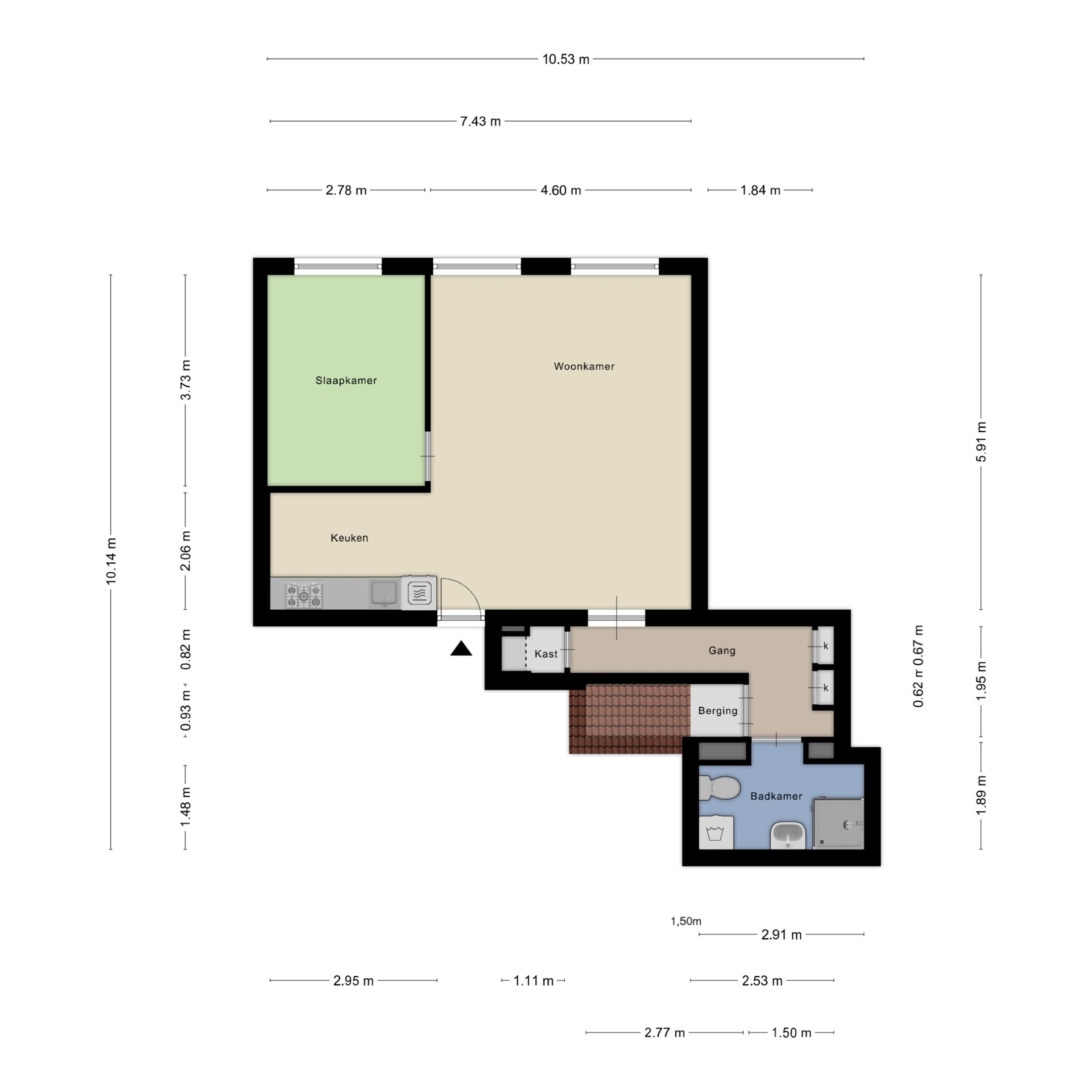 Photo 12 of Longinastraat 73-A04