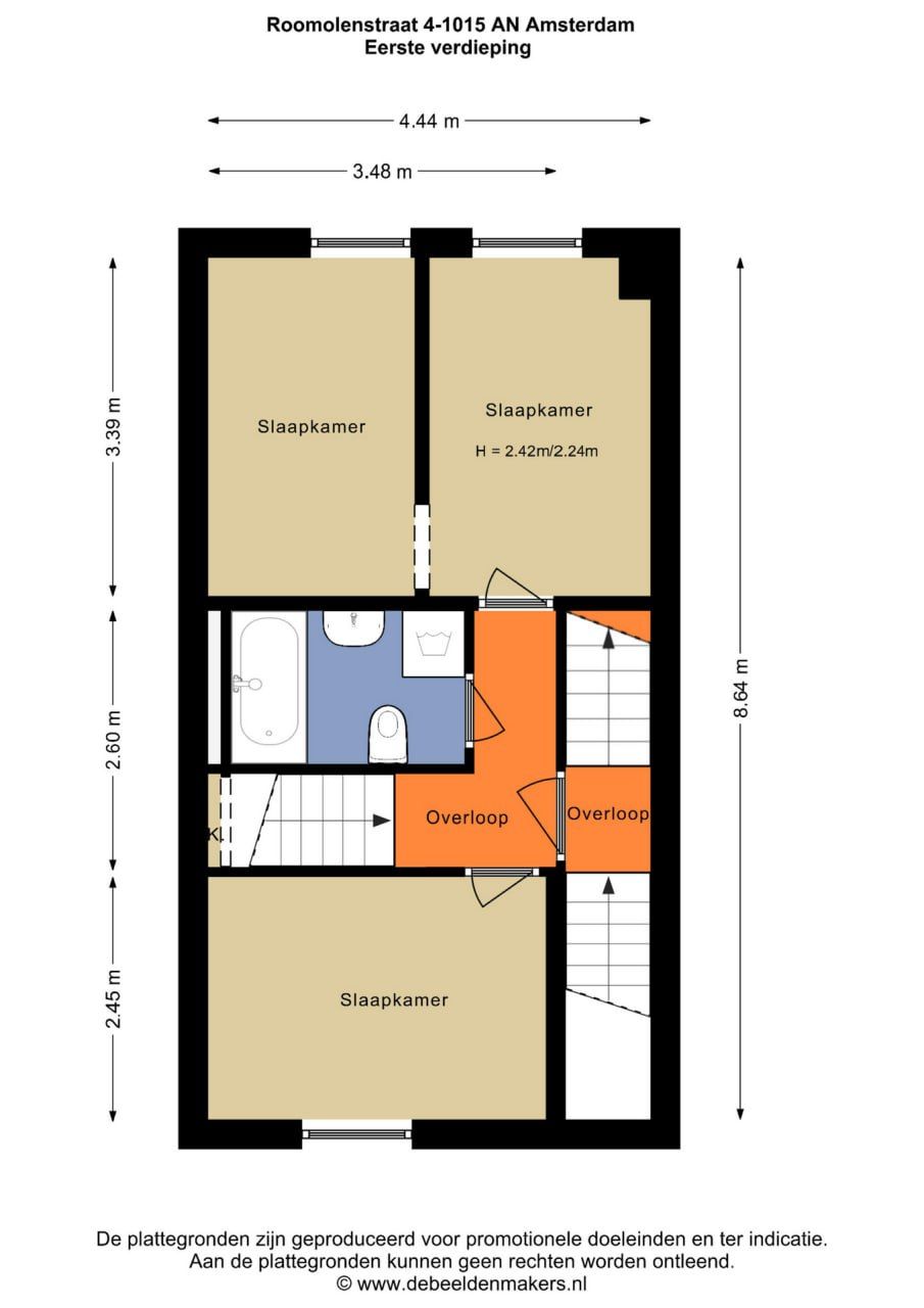 Foto 38 van Roomolenstraat 4-H