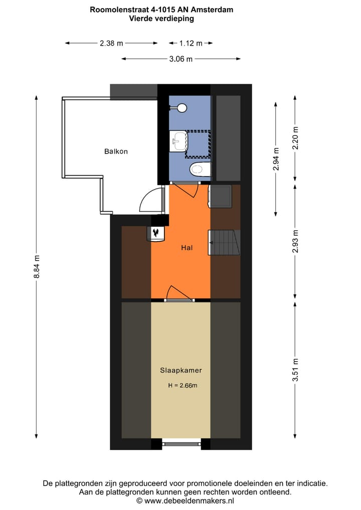 Foto 41 van Roomolenstraat 4-H