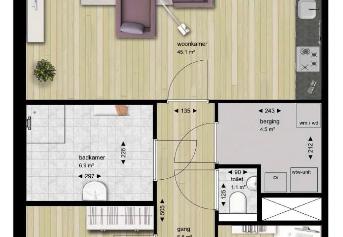 Foto 4 van Naarderzandpad 56