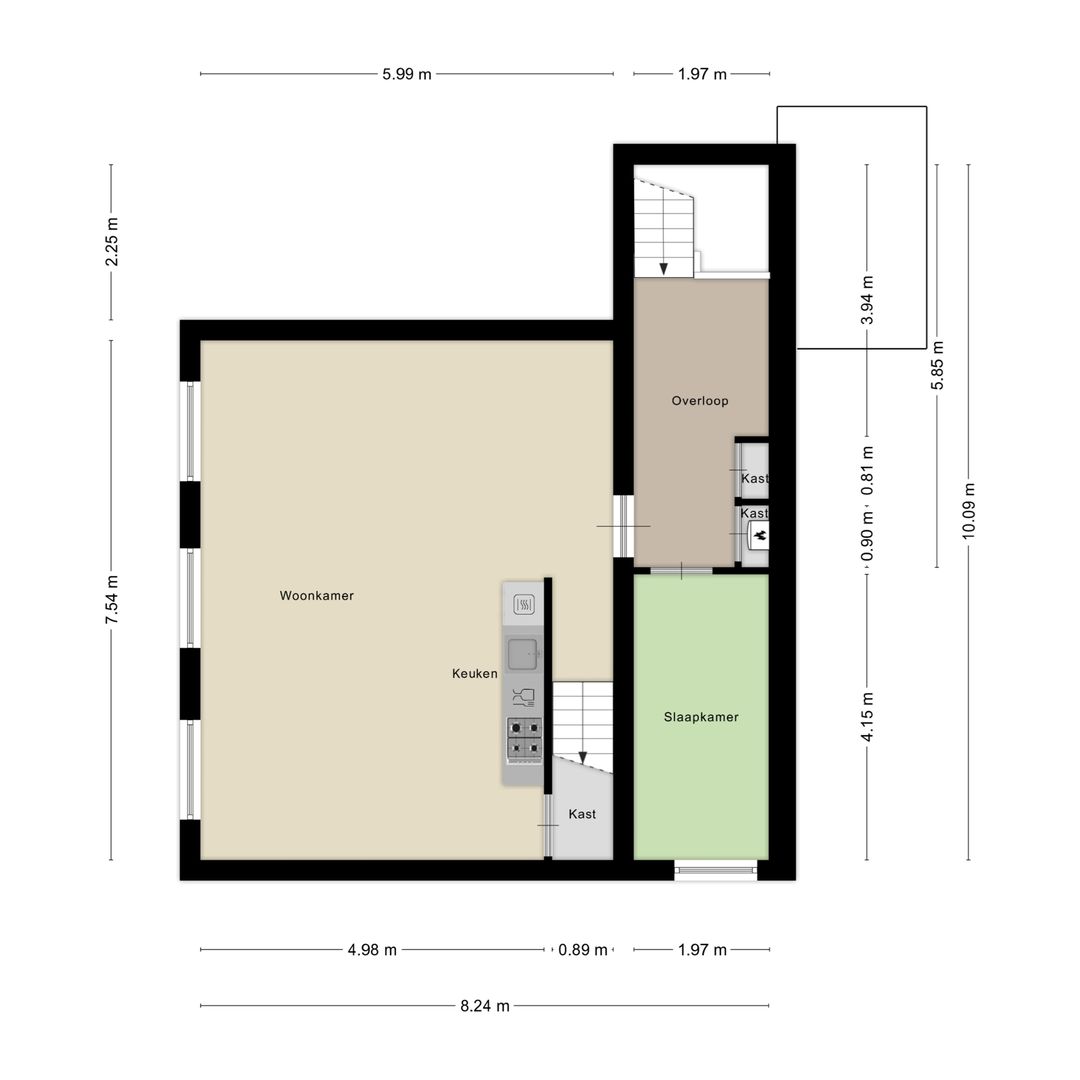 Foto 16 van Longinastraat 73-B04