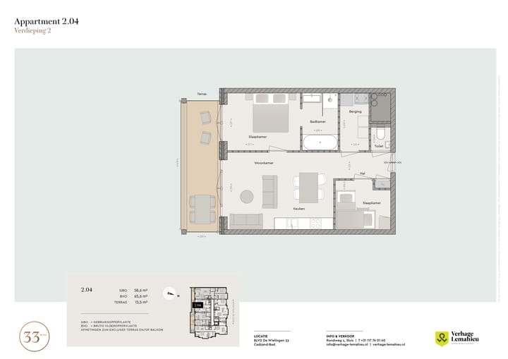 Foto 24 van Boulevard de Wielingen 33-204