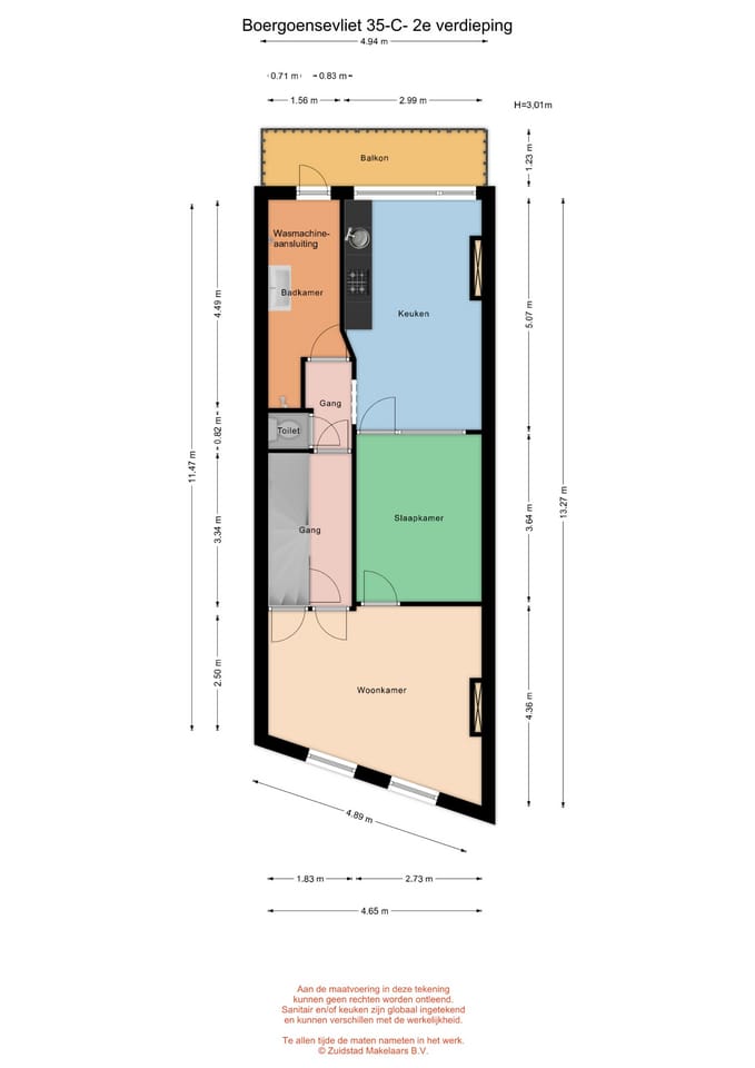 Foto 25 van Boergoensevliet 35-C