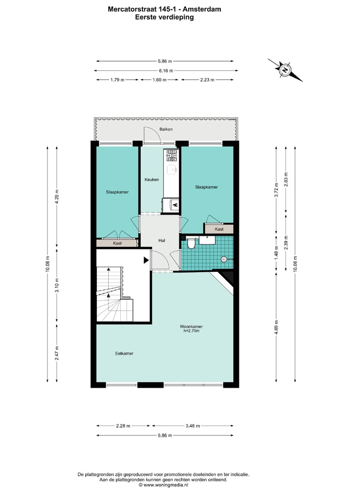 Foto 20 van Mercatorstraat 145-1