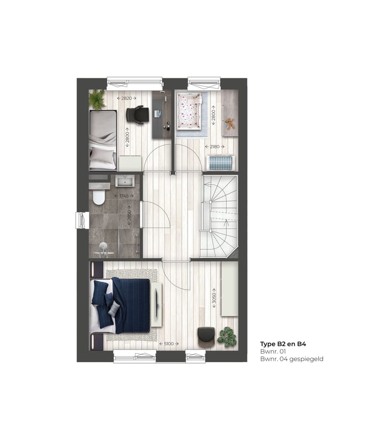 Foto 6 van Leuthse Veld | Hoekwoning | Type B2 (Bouwnr. 1)