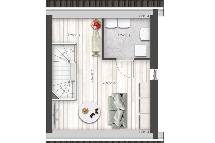 Foto 6 van Leuthse Veld | Hoekwoning | Type B4 (Bouwnr. 4)