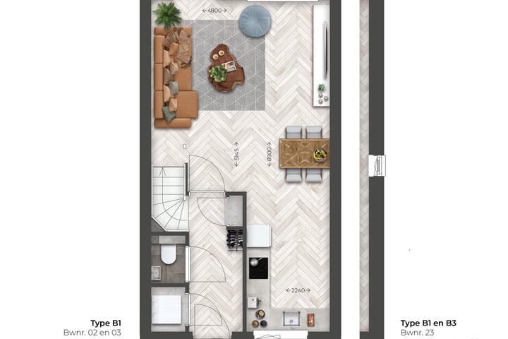 Foto 5 van Leuthse Veld | Tussenwoning | Type B1 (Bouwnr. 2)
