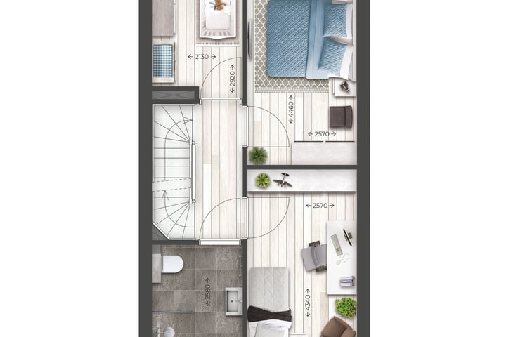 Foto 6 van Leuthse Veld | Tussenwoning | Type B1 (Bouwnr. 2)