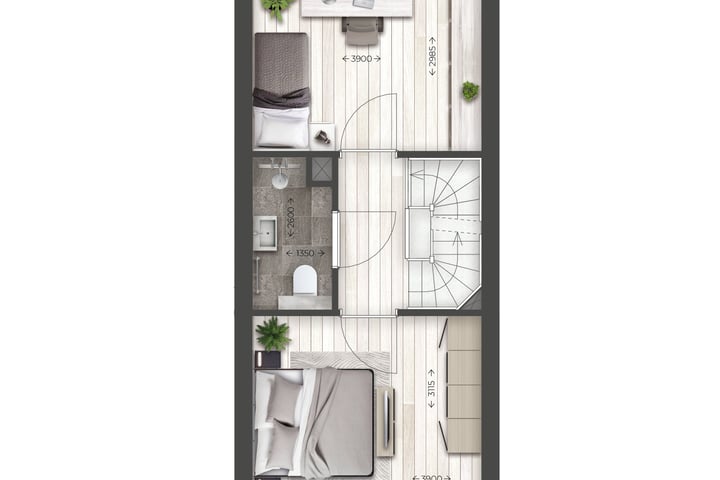 Foto 6 van Leuthse Veld | Tussenwoning | Type C (Bouwnr. 22)