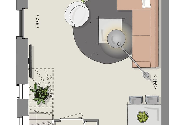 Foto 2 van Parkwoning rijwoning (Bouwnr. 371)