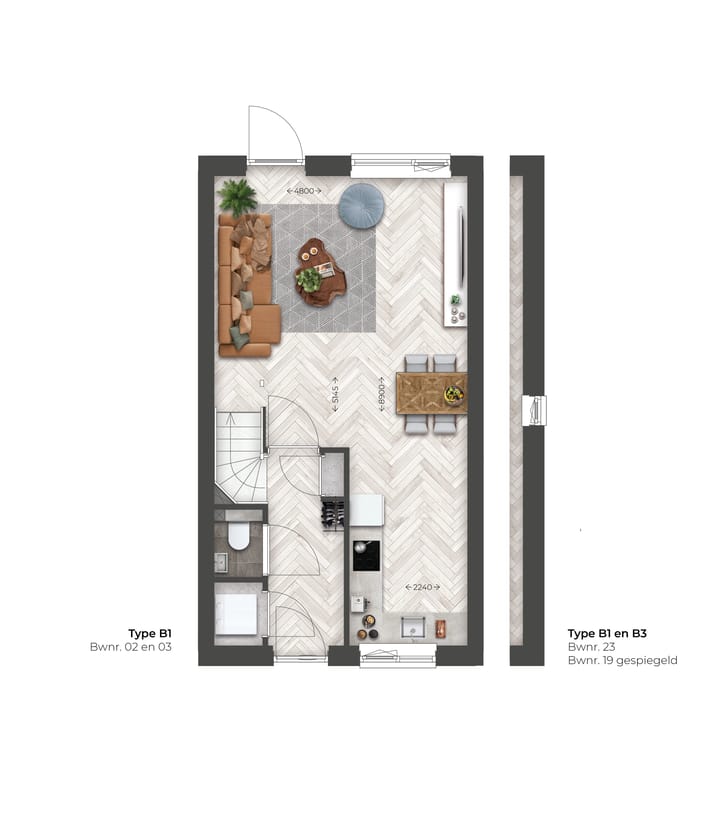 Foto 4 van Leuthse Veld | Tussenwoning | Type B1 (Bouwnr. 3)