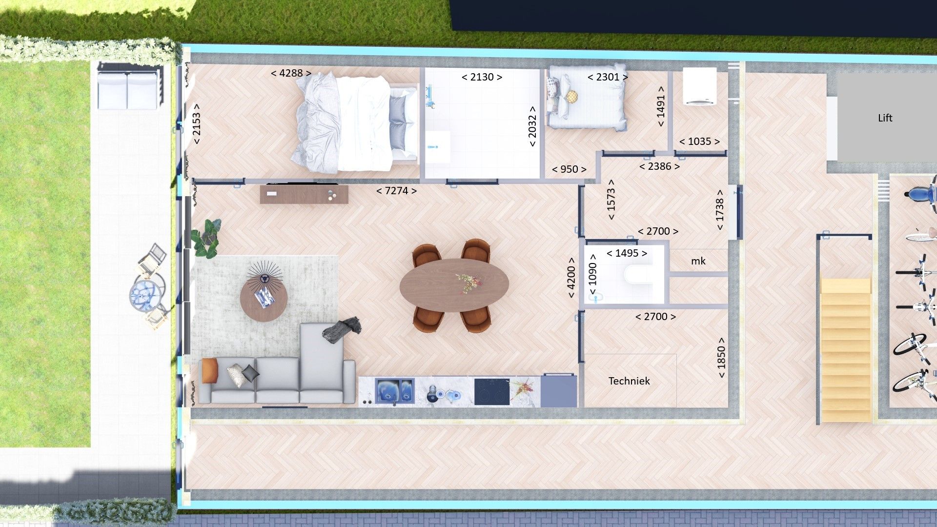 Foto 6 van Bonifatiushof (Bouwnr. 2)