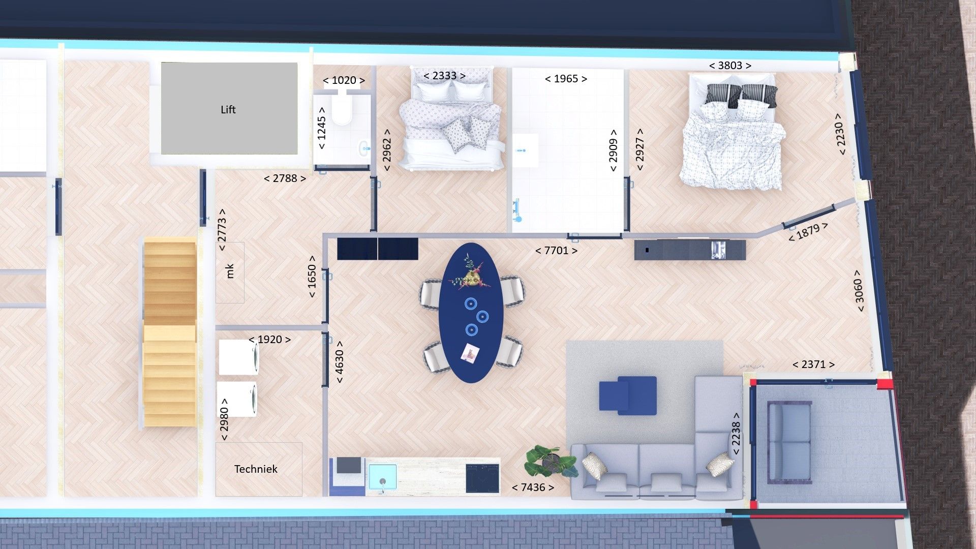 Foto 6 van Bonifatiushof (Bouwnr. 7)