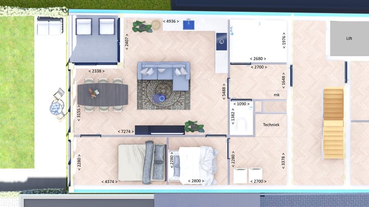 Foto 7 van Bonifatiushof (Bouwnr. 8)