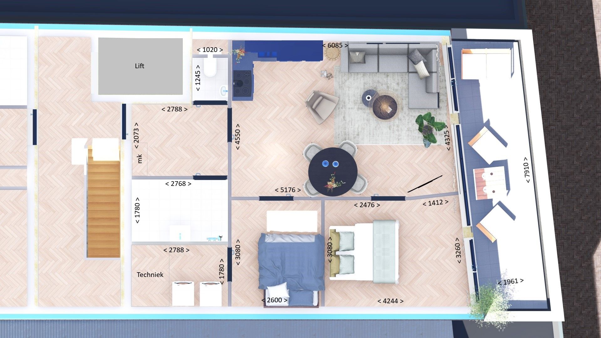 Foto 6 van Bonifatiushof (Bouwnr. 9)