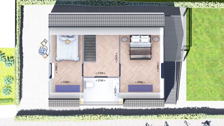 Foto 9 van Bonifatiushof - Type B (Bouwnr. 6)