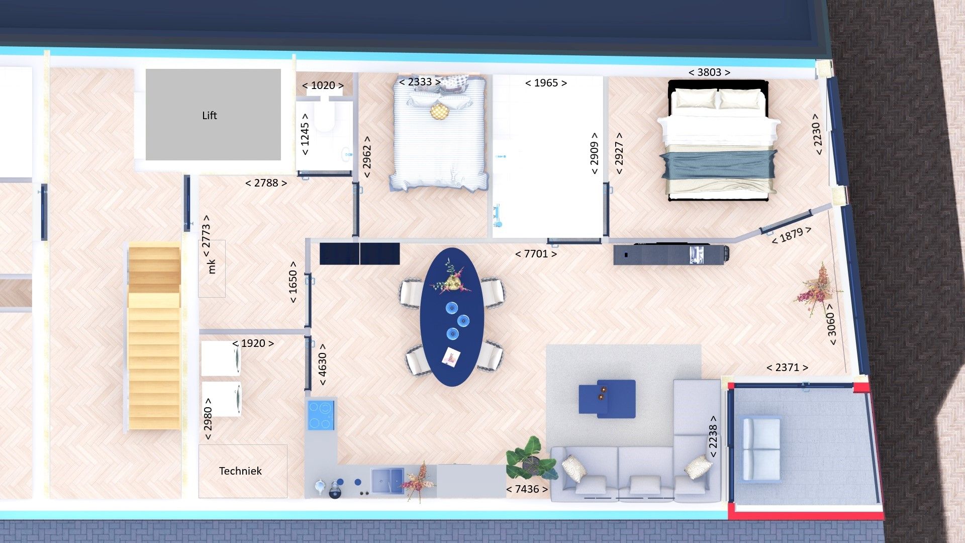 Foto 6 van Bonifatiushof (Bouwnr. 4)