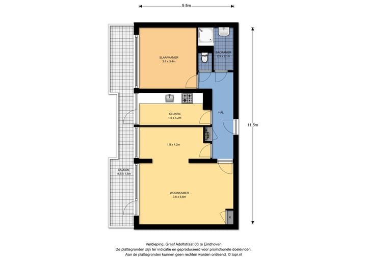 Foto 25 van Graaf Adolfstraat 88