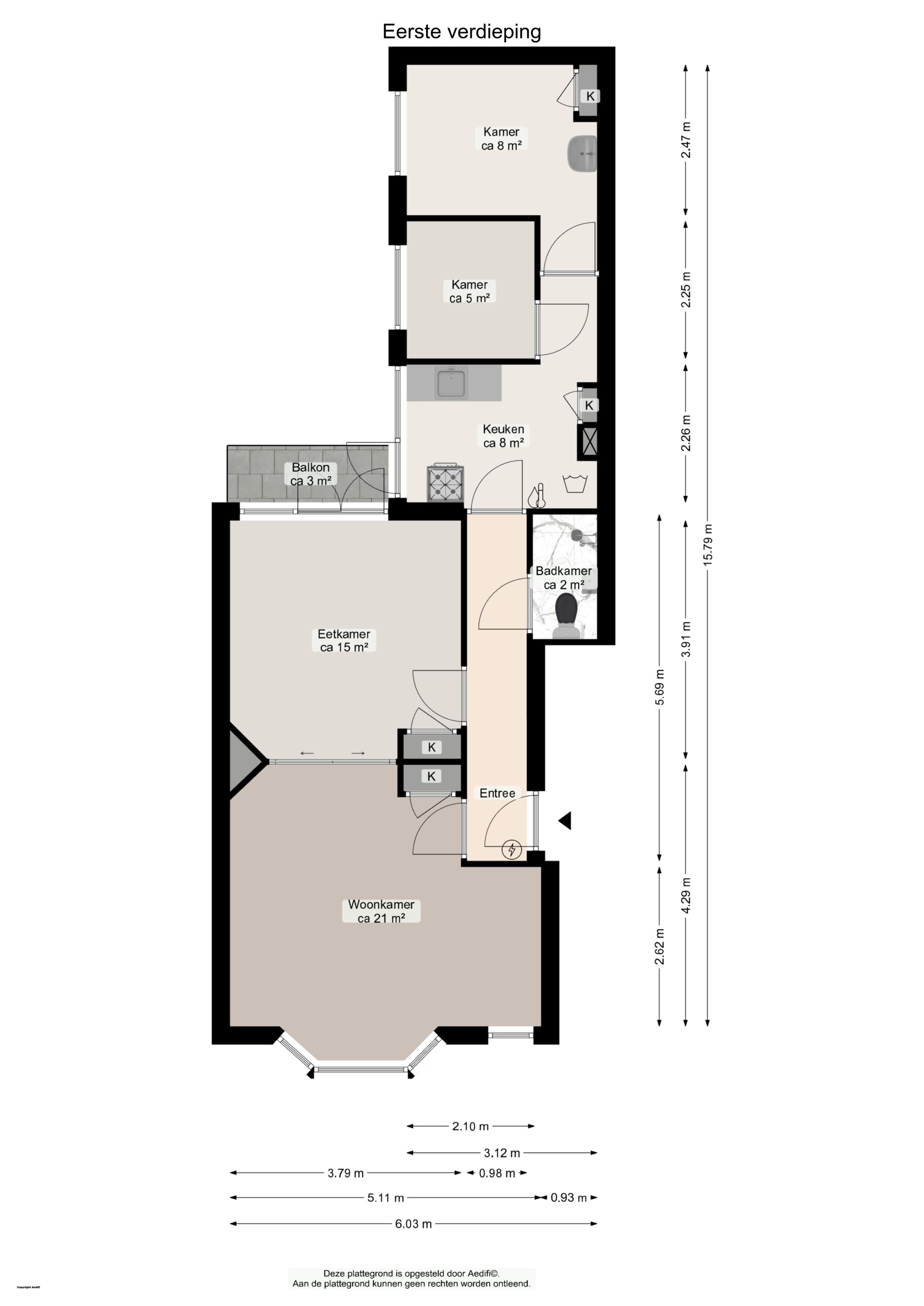 Photo 24 of Mutua Fidesstraat 3-A