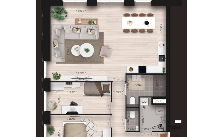 Foto 5 van Appartement (Bouwnr. 26)