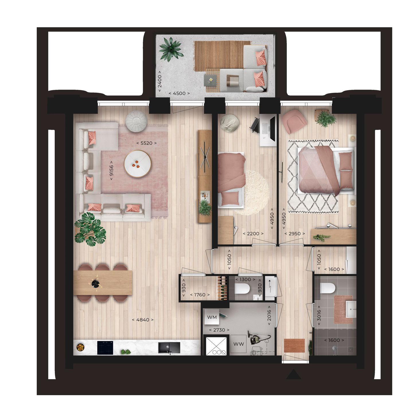 Foto 5 van Appartement (Bouwnr. 22)