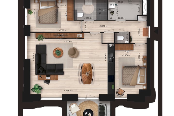 Foto 5 van Appartement (Bouwnr. 34)