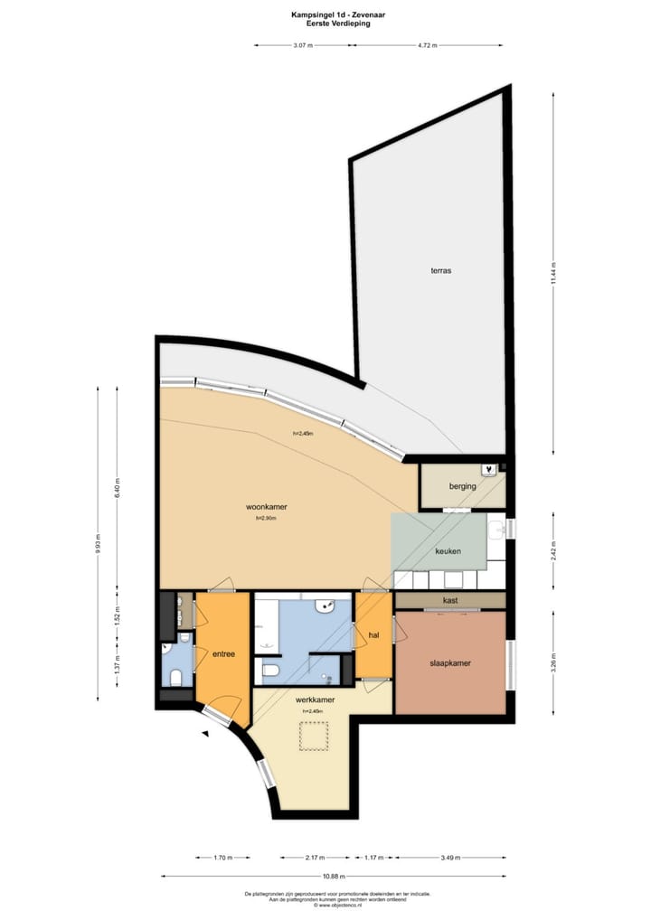 Foto 60 van Kampsingel 1-D