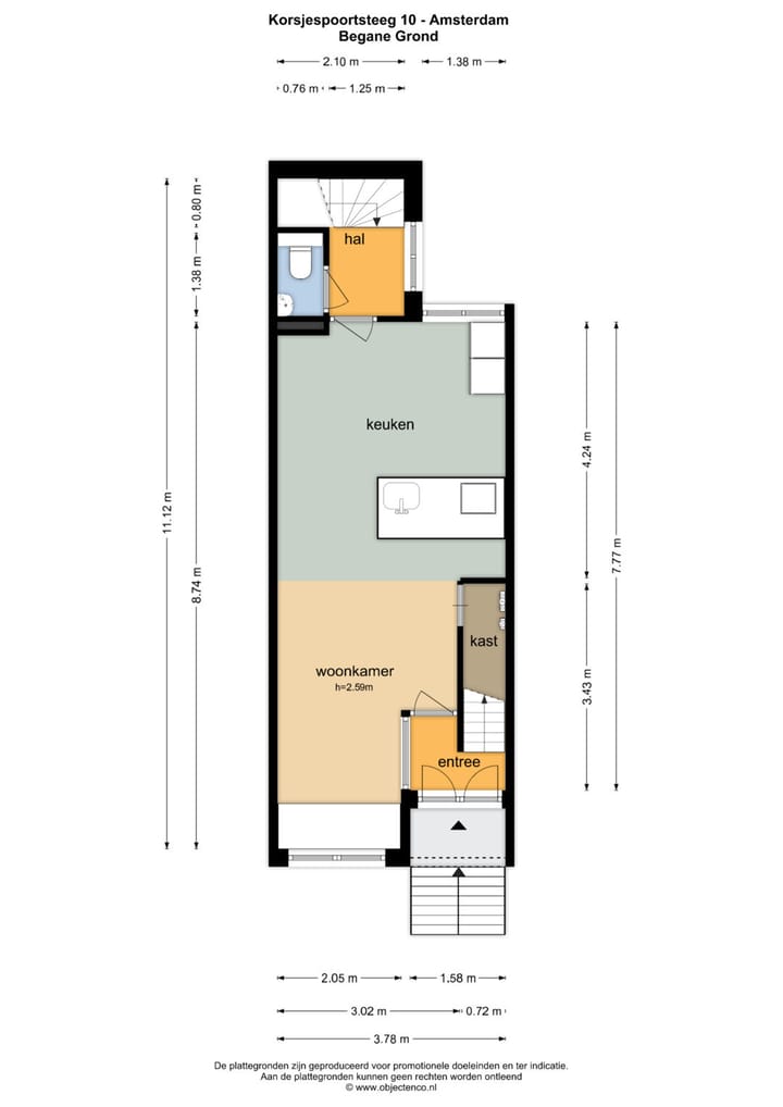 Foto 44 van Korsjespoortsteeg 10