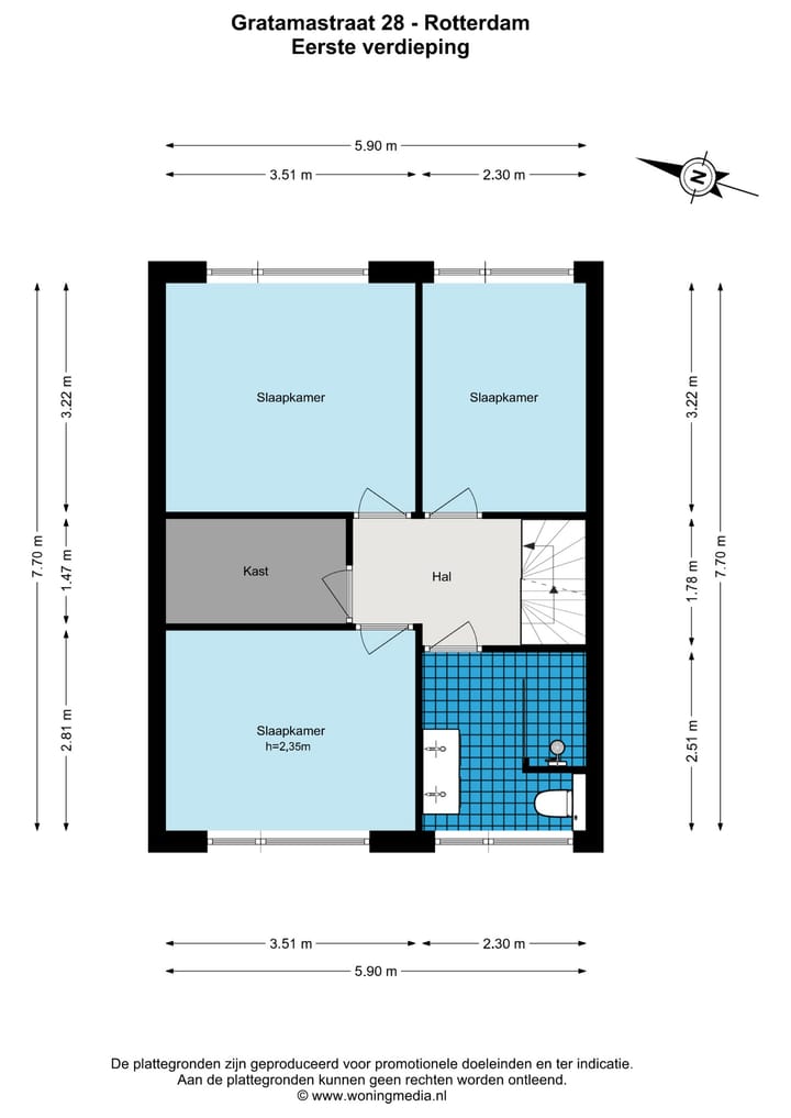 Foto 35 van Gratamastraat 28