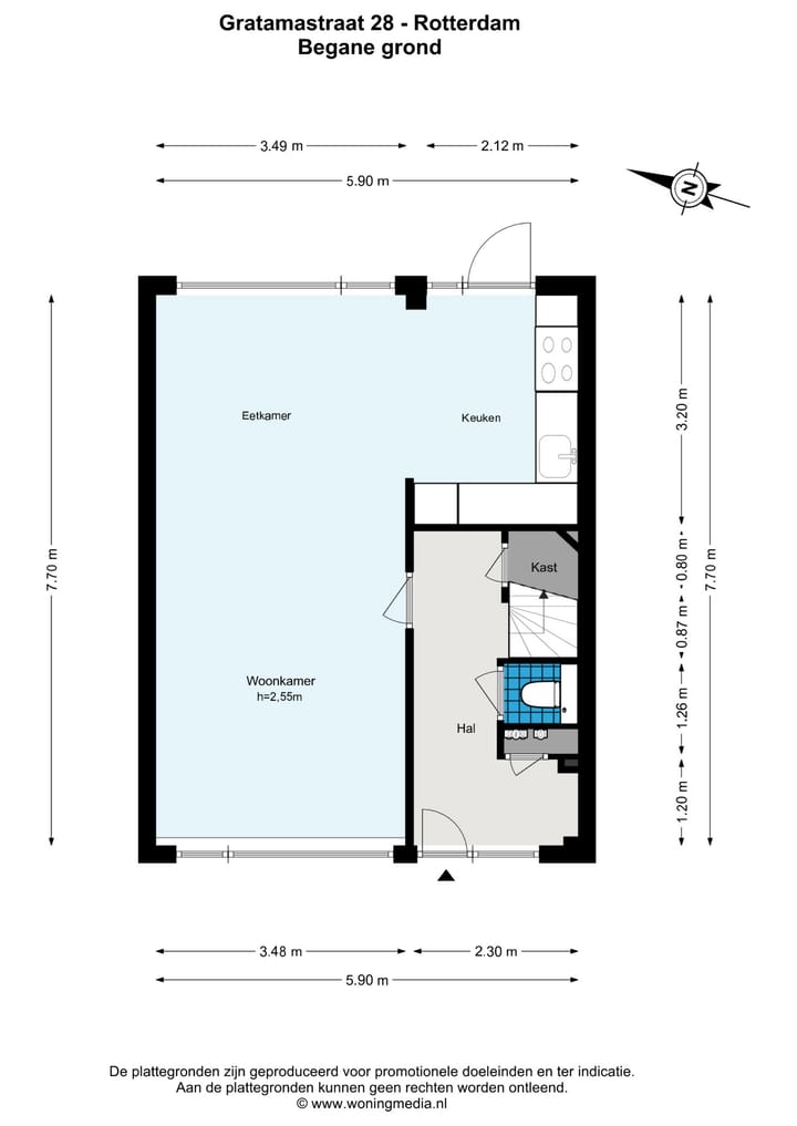 Foto 37 van Gratamastraat 28