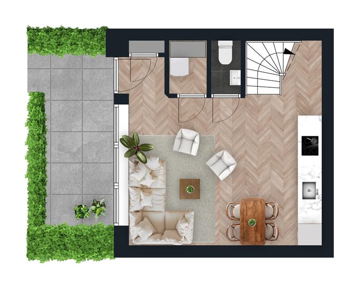 Foto 3 van Tsjerkebuorren 8-G