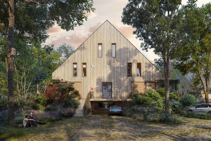 Foto 1 van Terpwoning hoek XL (Bouwnr. 62)