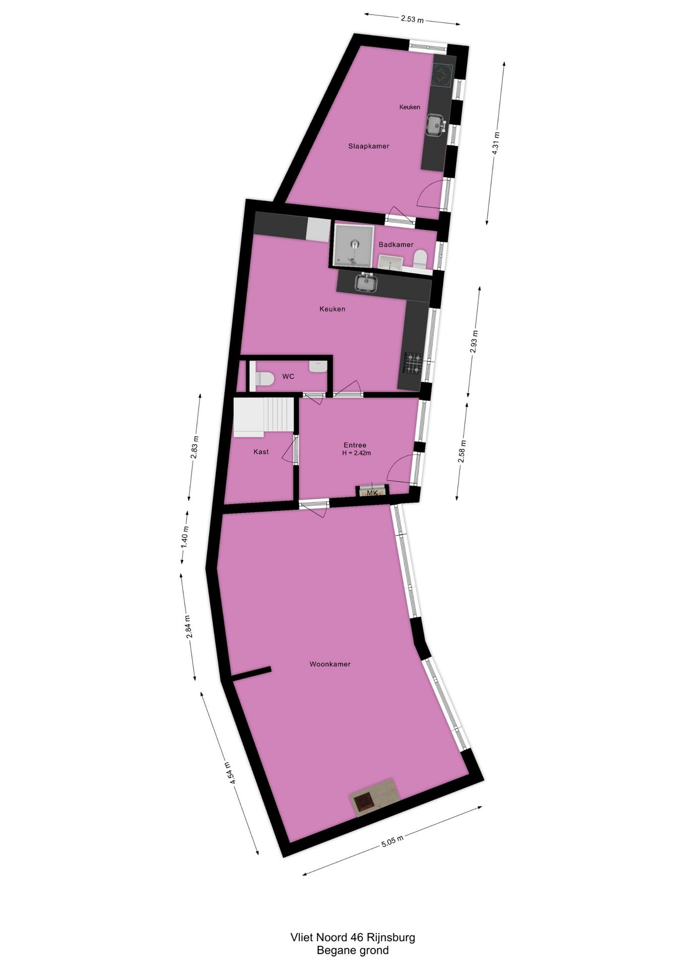 Foto 34 van Vliet Noordzijde 46