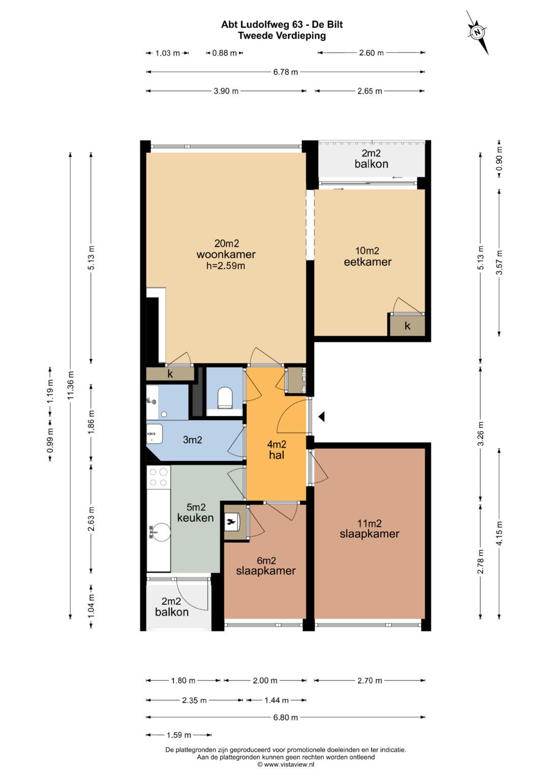 Foto 33 van Abt Ludolfweg 63