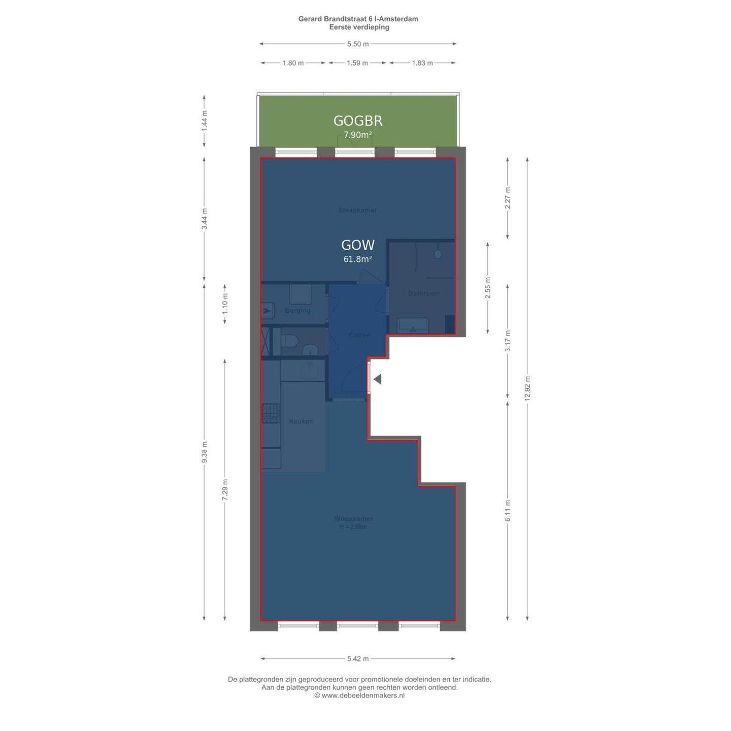 Foto 25 van Gerard Brandtstraat 6-1