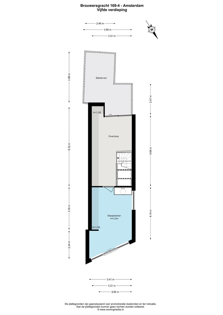 Foto 20 van Brouwersgracht 169-4