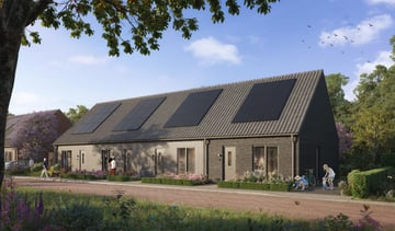 Foto van Luchens Buiten - 7 levensloopbestendige woningen  Hoekwoning en tussenwoning