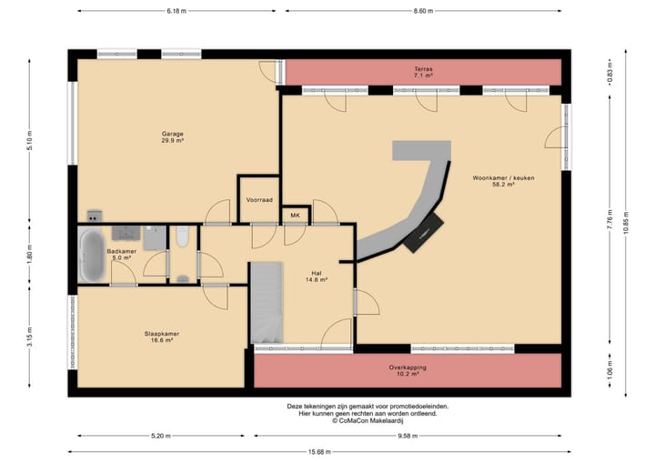 Foto 58 van Overloonseweg 18-B