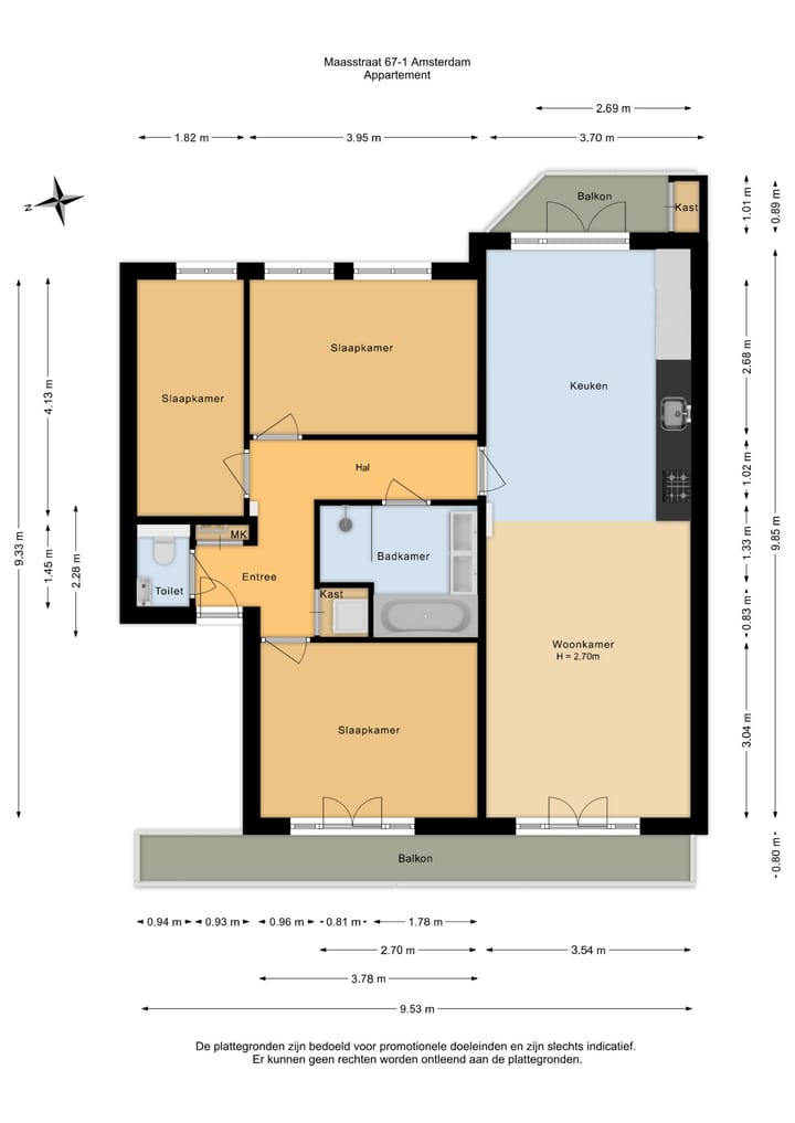 Foto 35 van Maasstraat 67-1