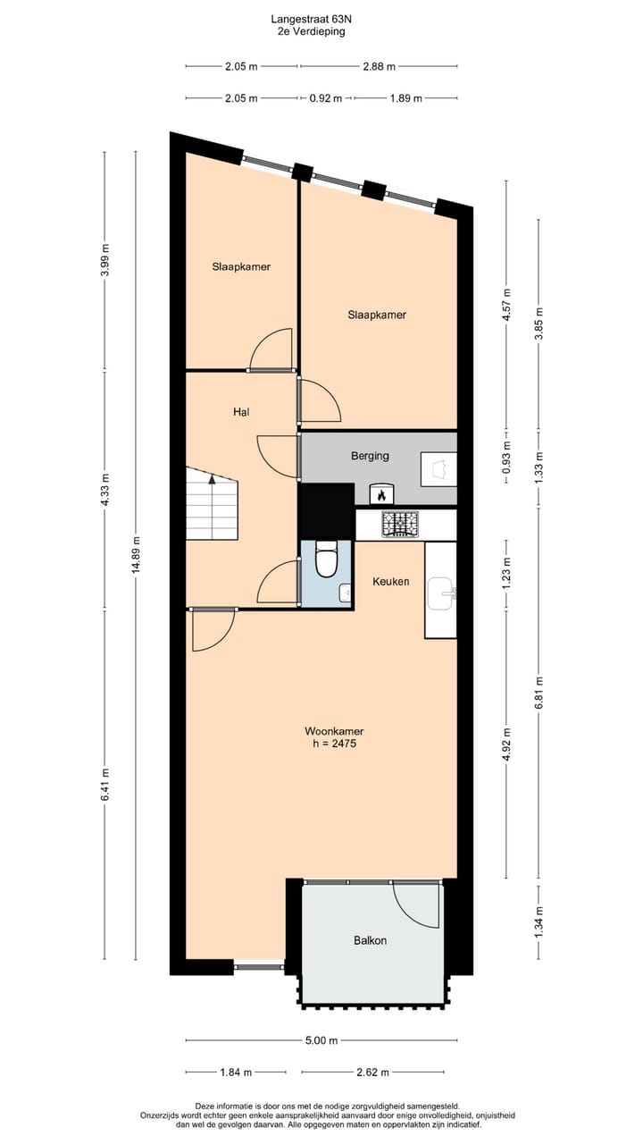 Foto 34 van Langestraat 63-N