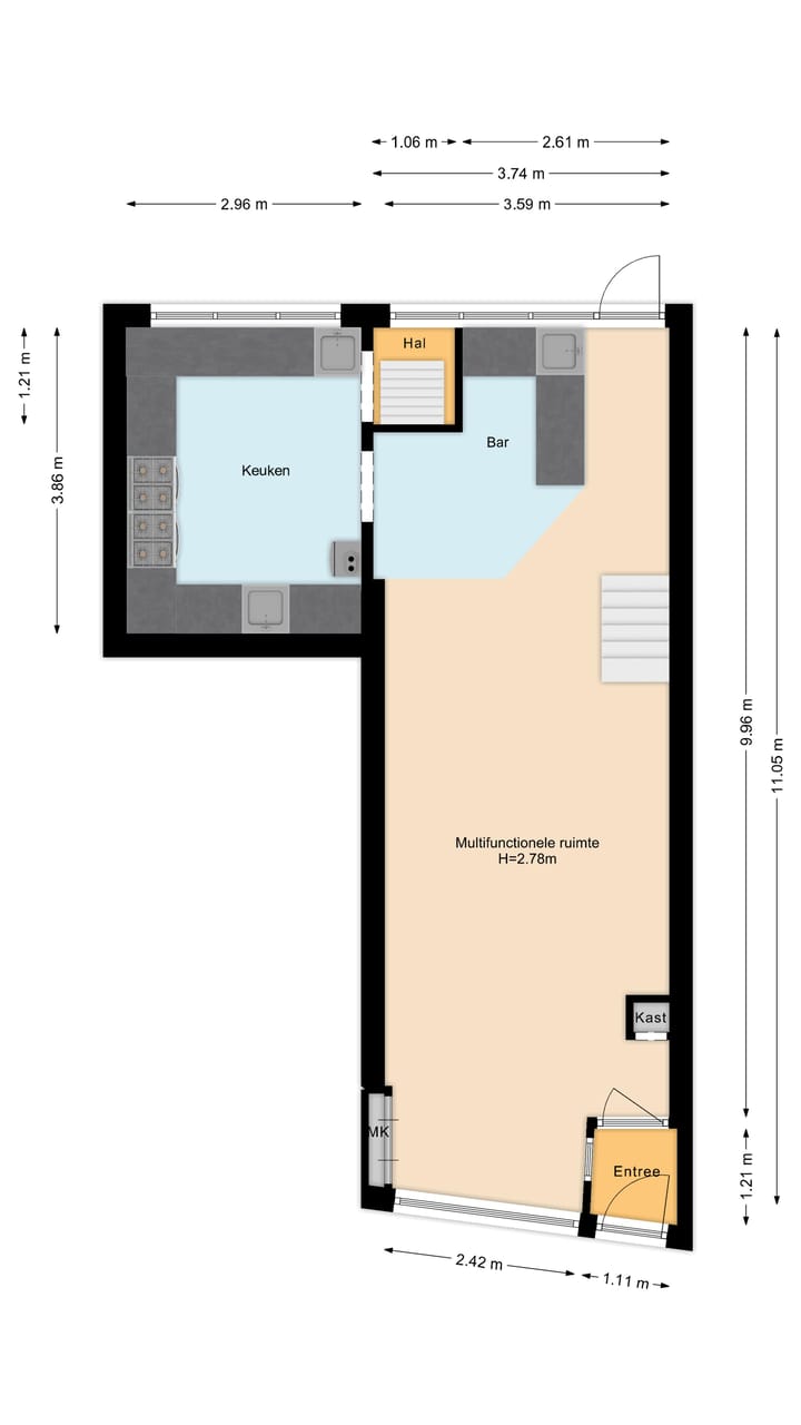 Foto 11 van Korenbrugstraat 28