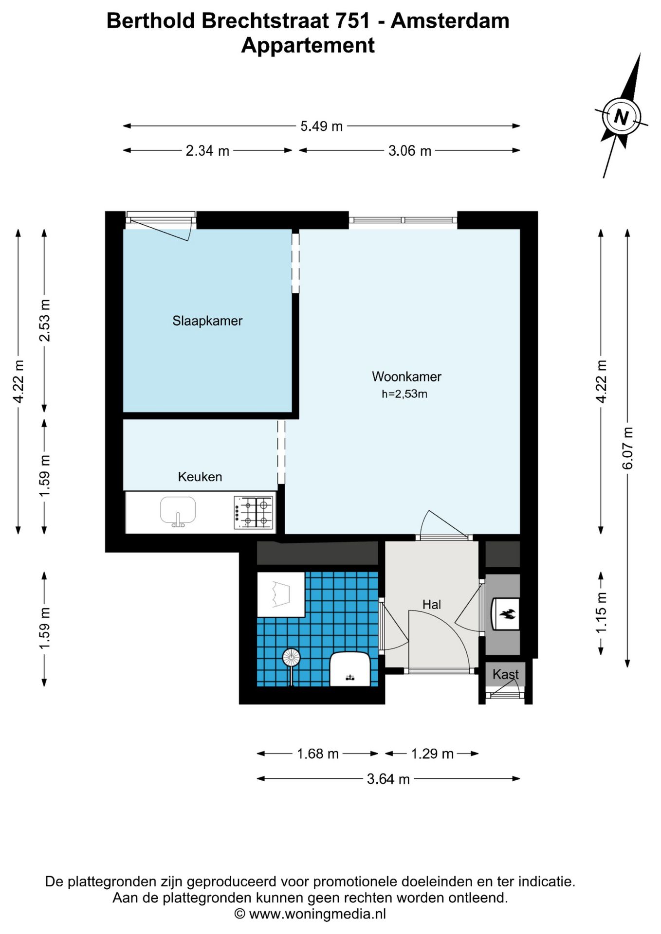 Foto 19 van Berthold Brechtstraat 751