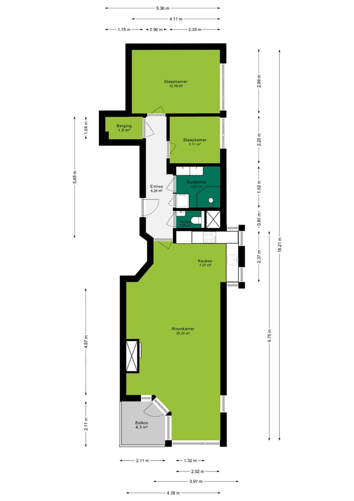 Foto 26 van Korenstraat 1-3