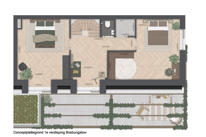 Foto 4 van Bosbungalow (Bouwnr. 28)