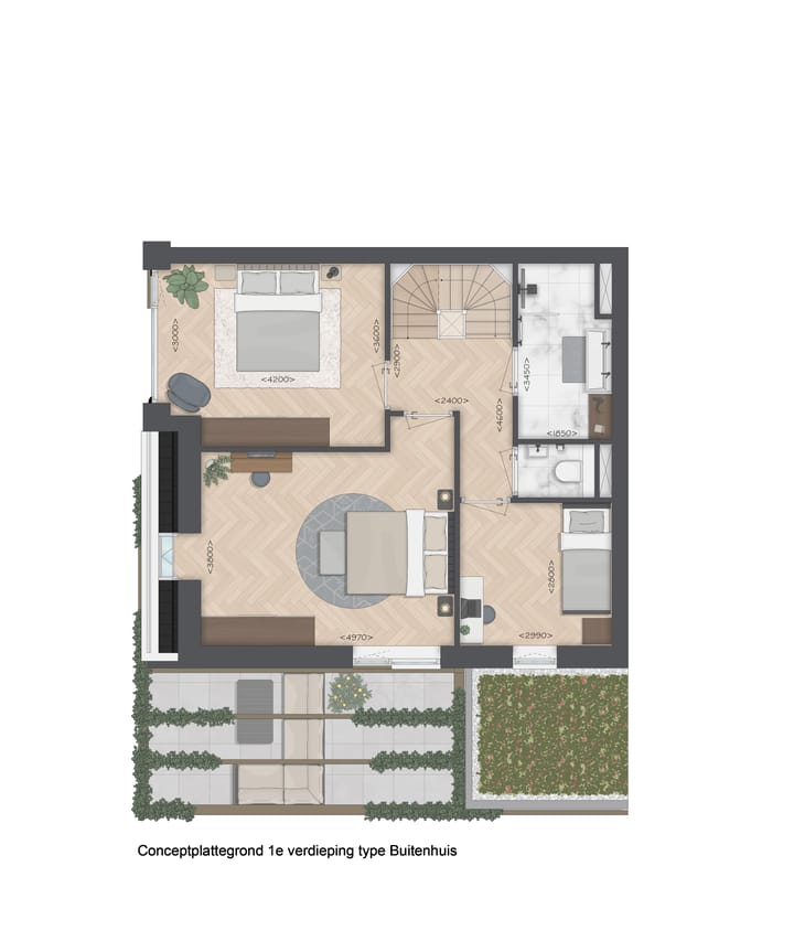 Foto 4 van Buitenhuis (Bouwnr. 25)