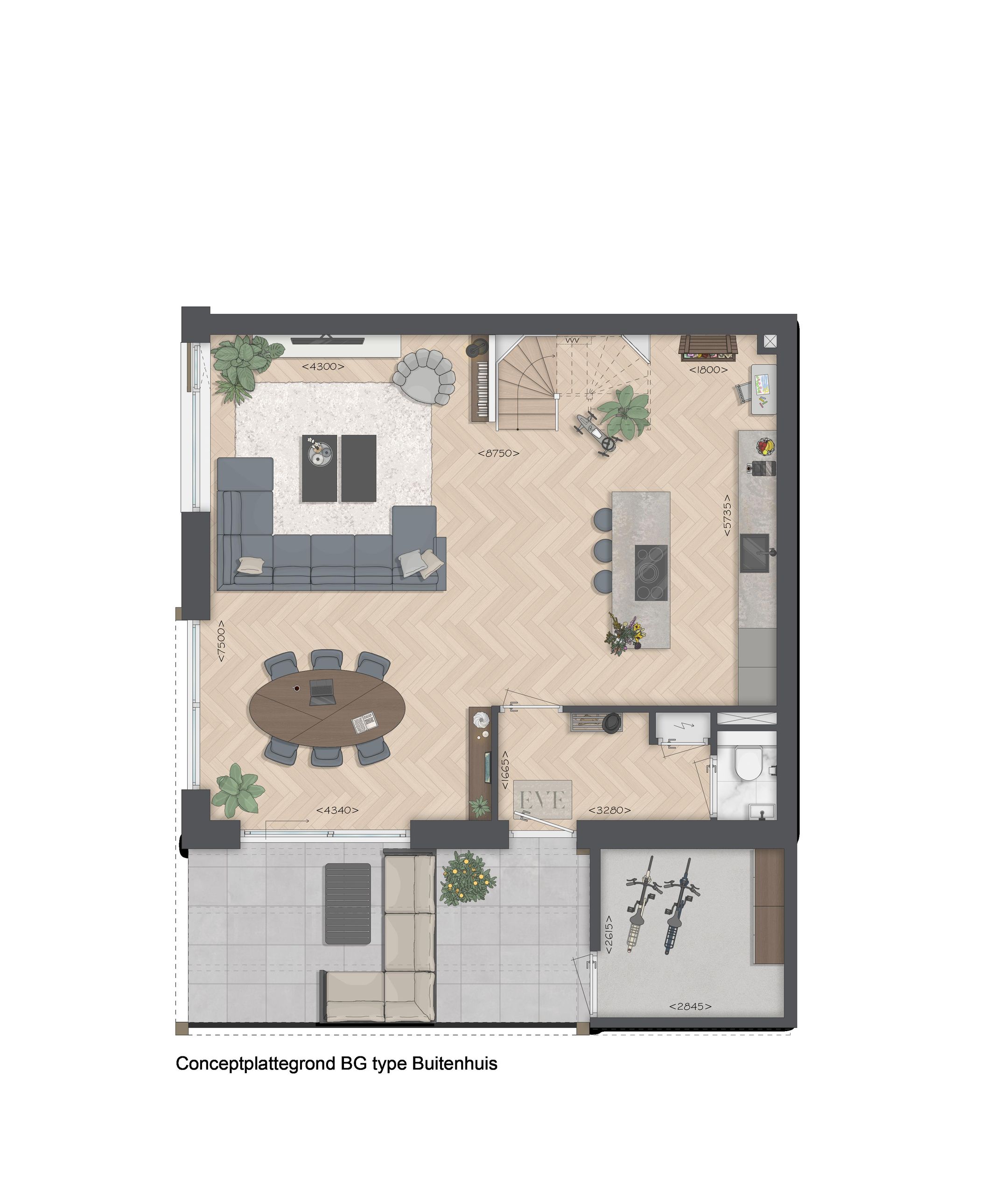 Foto 3 van Buitenhuis (Bouwnr. 33)