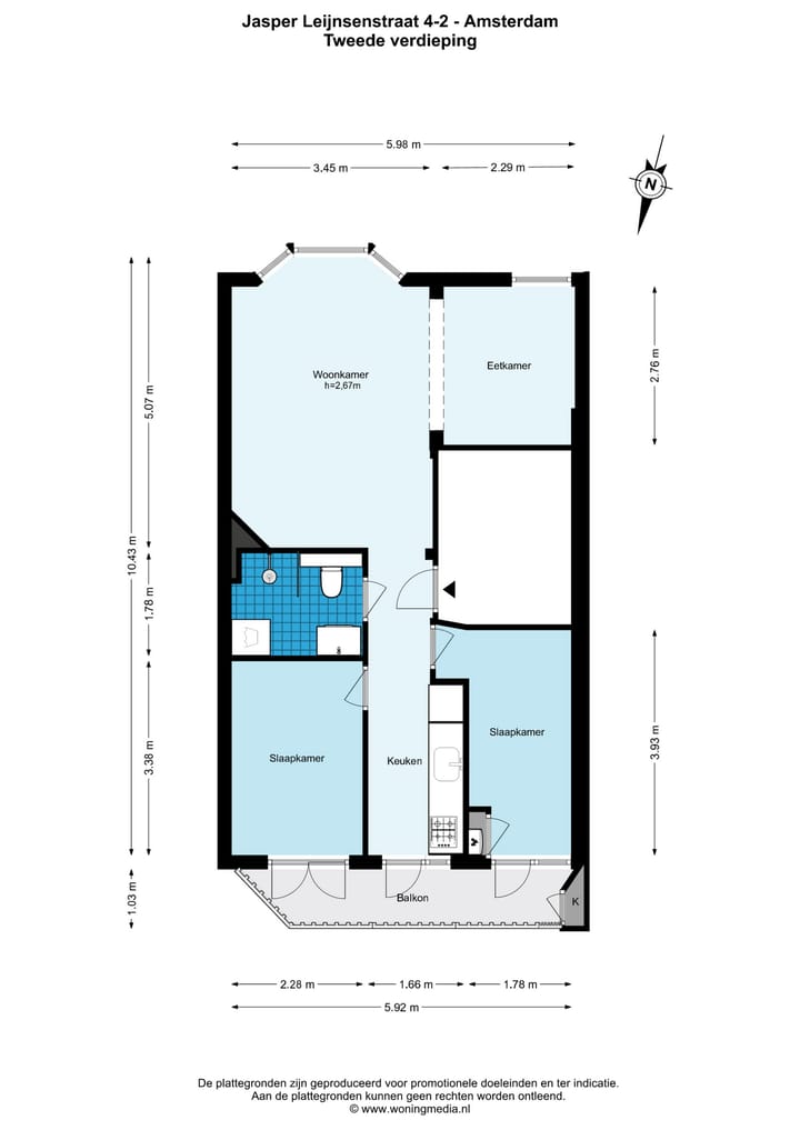 Foto 22 van Jasper Leijnsenstraat 4-2