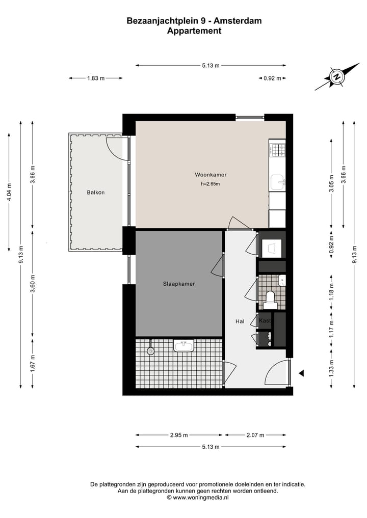Foto 32 van Bezaanjachtplein 9