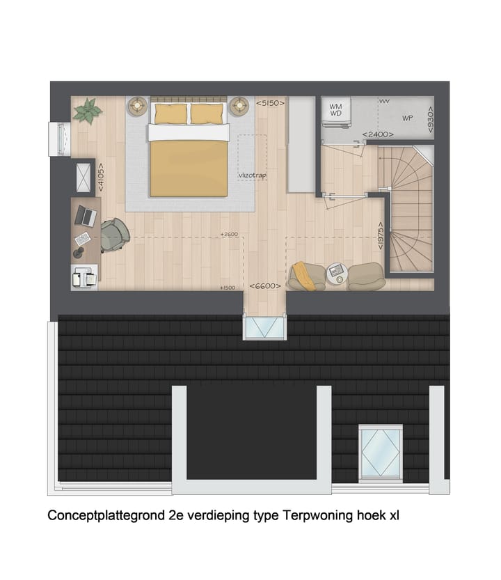Foto 5 van Terpwoning hoek XL (Bouwnr. 18)
